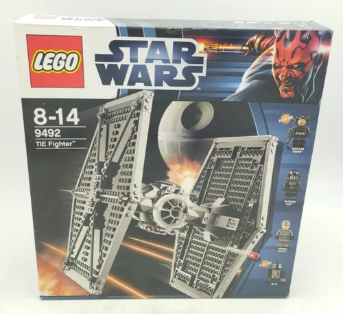 Lego 9492 TIE Fighter - Star Wars Bausatz - LEGO (R) Komplette Sets & Packs, EOL und selten, ideal für Sammler und Star Wars Fans, Neuware in originaler Verpackung, perfektes Geschenk für Nostalgiker.