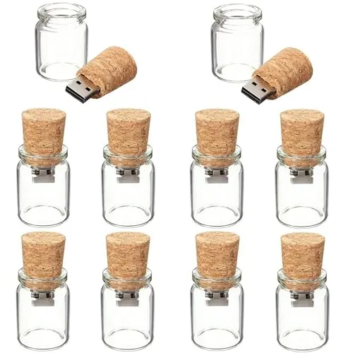 10PCS 4GB niedliche Drift Flasche USB Flash Drive Memory Stick verstauen Disk Weihnachts Geschenk grün 4 GB