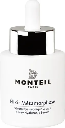 Monteil Elixir Metamorphose 4-way Hyaluronic Serum 30ml - Sonstige Gesichtspflegeartikel mit 4-fach Hyaluronsäure für sofortige Feuchtigkeit und Spannkraft, ideal zur Verbesserung der Hautstruktur und Stärkung der Hautbarriere.