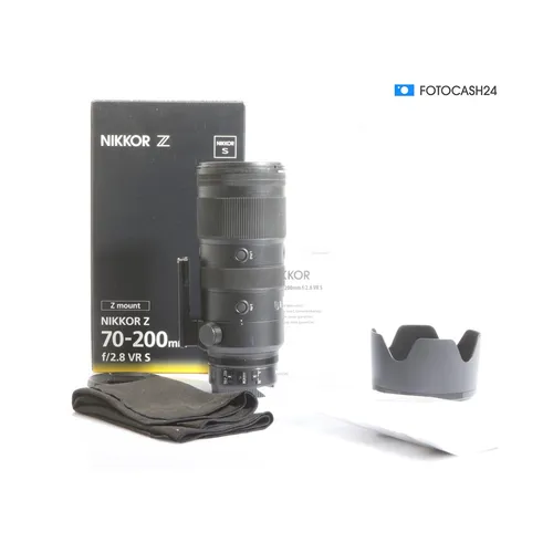 NIKKOR Z 70-200 mm 1:2,8 S - Lichtstarkes Telezoom-Objektiv mit integrierter Bildstabilisierung, ideal für beeindruckende Aufnahmen bei verschiedenen Lichtverhältnissen
