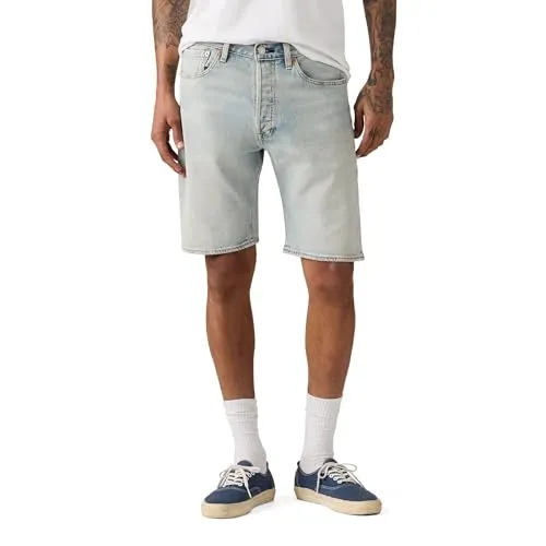 Levi's Original Shorts Never On Time Short 501 - Lässige Jeansshorts aus bequemer Baumwollmischung mit Used-Effekten. Ideal für den Sommer und vielseitig kombinierbar.