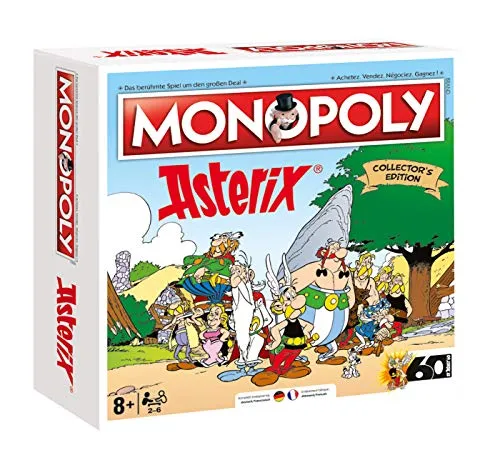 Monopoly Asterix und Obelix Collector's Edition - Limitiert auf 3000 Stück, 2-sprachig und neu interpretiertes Spielerlebnis für Fans