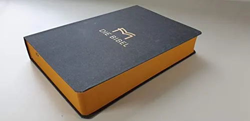 Menge 2020 Bibel – Standardausgabe Softcover - Bibelausgaben mit eleganter grau-weißer Softcover-Hülle und praktischen Senfschnitt für ein stilvolles Leseerlebnis.