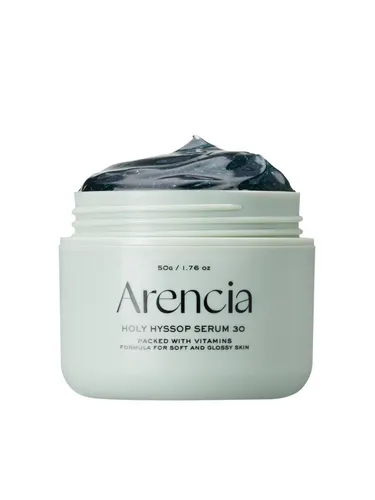 Arencia Holy Hyssop Serum 30 - Anti-Aging-Serum mit 10 % Niacinamid und 30 % Vita-ACE-Komplex, spendet intensive Feuchtigkeit und verfeinert die Poren für ein strahlendes Hautbild.