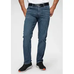 Wrangler Herren-Jeans Straight - Regular Fit, Straight Leg, bequeme und vielseitige Jeans für jeden Anlass in Authentic Blue