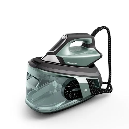 Rowenta Dampfbügelstation Force Pro 500 - Die Rowenta Dampfbügelstation Force Pro 500 bietet mühelose Textilpflege mit einem 1800 ml Wassertank und zwei Modi. Genießen Sie sofortigen Dampf und effiziente Ergebnisse dank Quicksteam-Technologie und energiefreundlichem Eco-Modus.