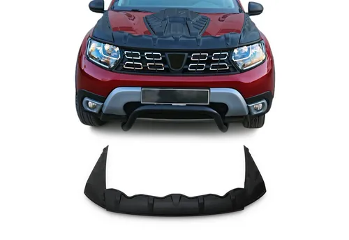 OMAC Lüftungsgitter Motorhaube Deflektor für Dacia Duster 2018-2024 - Praktischer Luftabweiser für Dacia Duster, schützt vor Schnee und sorgt für eine optimale Luftzirkulation. Einfache Montage und langlebige Qualität.