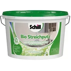 Pictolor Dispersions-Silikatputz Schill Bio Streichputz 15 kg - Hochwertiger Silikatputz für dekorative Wand- und Deckenflächen. Ideal für Allergiker, umweltfreundlich und leicht zu verarbeiten. Perfekt für kreative Raumgestaltungen!