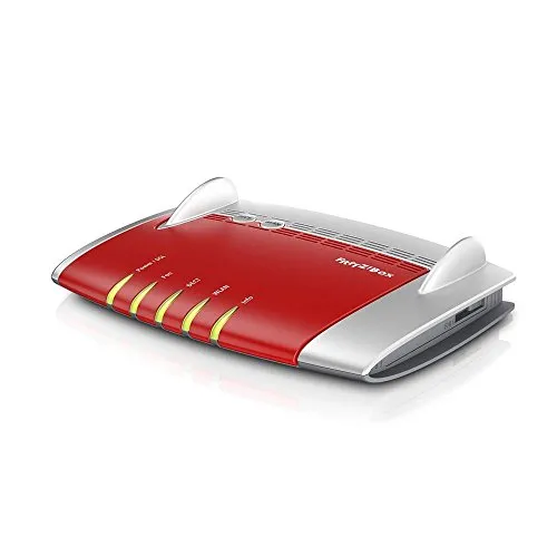 AVM FRITZ!Box 7560 WLAN AC + N Router - Vielseitiger Router für VDSL- und ADSL-Anschlüsse mit bis zu 866 MBit/s, integrierter DECT-Basisstation und Media Server für nahtloses Streaming im Heimnetz.