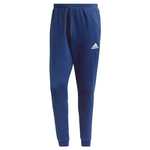 Adidas Entrada 22 Hose - Blau für Profis - Trainingshosen mit weichem Fleece für warmen Komfort und einem nachhaltigen Recycling-Anteil, ideal für umweltbewusste Sportler.