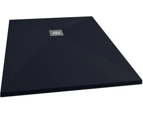 Duschwanne SCHULTE Centrostone ExpressPlus 90 x 120 x 3 cm anthrazit EP220912 57
