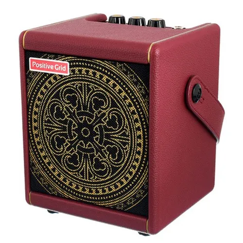 Positive Grid Spark Mini VAI - Modelling Combo-Verstärker - Akustikgitarrenverstärker mit 10 Watt Leistung, 43 Effekten und Custom-Presets von Steve Vai; perfekt für kreative Musiker, die überall spielen möchten.