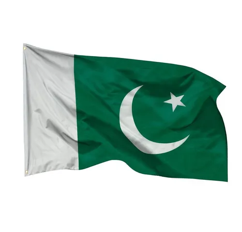 PHENO FLAGS Flagge Pakistan Flagge 90x150 cm – Wetterfeste Nationalflagge, Inkl. 2 Messing Ösen