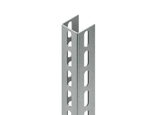 Niedax U-Profil U 5050/700 C1KG – Robuste Profilschiene - Hochwertiges U-Profil 50x50mm aus feuerverzinktem Stahl, ideal für stabile Konstruktionen. Mit 3-seitiger Lochung für einfache Montage. Perfekt für den Einsatz im Kabelträger-Bereich.