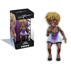 BANDAI MINIX Tina Turner – Tina Turner – Musik-Ikonenfigur für Fans - Blau