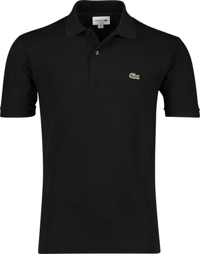 Lacoste Polo Classic Fit schwarz - Poloshirt für Herren aus 100% Baumwolle im zeitlosen Classic Fit. Das gestickte Krokodillogo und die hochwertige Piqué-Qualität bieten Stil und Komfort für jeden Anlass.