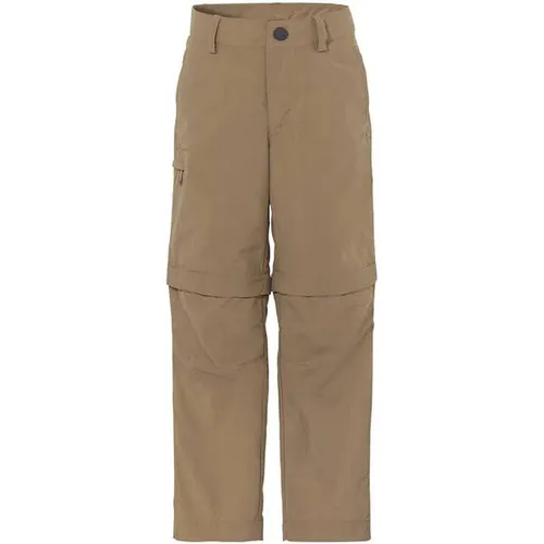 Vaude Kid's Detective Antimos Zip-Off Pants - Beige Trekkinghose für Kinder - Funktionelle Zip-Off-Hose für Kinder in Größe 122/128, ideal für Trekking. Mit Insektenschutz und UV-Schutz für sicheren Outdoor-Spaß.