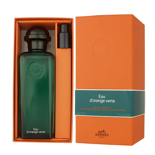 Hermes Eau d`Orange Verte 200ml - Frische für Damen - Damen Eau de Cologne, erfrischender Duft mit Zitrusnoten, ideal für den täglichen Gebrauch und ein belebendes Gefühl.