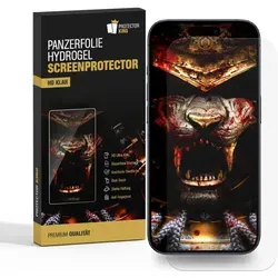 1x Hydrogel-Glass für iPhone 16 Pro FULL COVER 3D KLAR Weiches TPU Schutzglas Panzerfolie Displayschutz Schutzfolie Screen-Protector #1