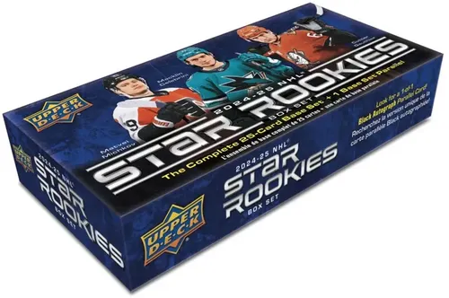 Upper Deck 2024-25 NHL Star Rookies Box Set (Mass Blaster)