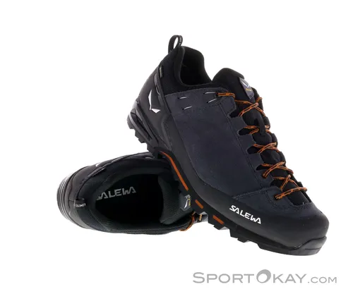 Salewa MTN Trainer Classic GTX Herren Wanderschuhe Gore-Tex-Dunkel-Grau-7