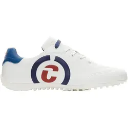 Duca del Cosma Golfschuhe Kingscup, Weiß – Sportlich und Stilvoll - Die Duca del Cosma Golfschuhe Kingscup bieten höchsten Komfort und elegantes Design für Herren. Mit wasserdichtem System und atmungsaktiven Materialien sind sie ideal für jede Wetterlage auf dem Golfplatz.