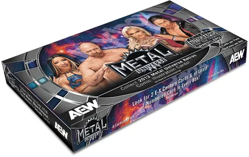 Upper Deck 2025 All Elite Wrestling (AEW) Skybox Metal Universe - Sammelkartenspiel: Decks & Sets, beeindruckende Sammlerstücke mit einzigartigem Artwork und Limited Editions für echte Wrestling-Fans.