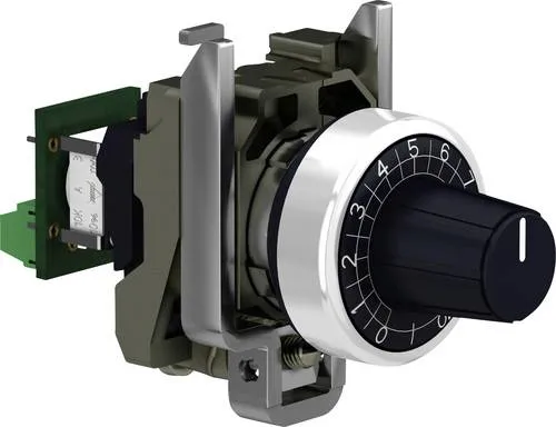 SCHNEIDER Schalter Schneider Electric XB4BD912R10K - Potentiometer 1 St., kompakte Maße für präzise Steuerung in verschiedenen Anwendungen