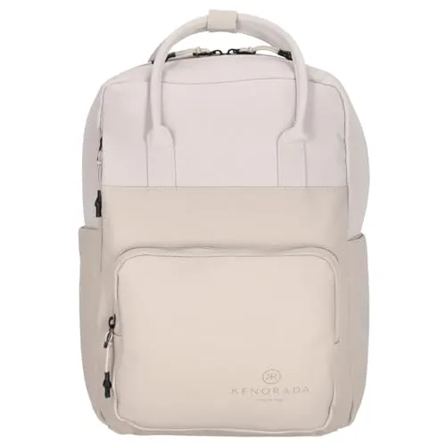 Kenorada Rucksack Leisure S – Moderner Daypack mit Laptopfach - Leichter Tagesrucksack mit verstellbaren Schulterriemen, ideal für DIN A4-Unterlagen. Wasserabweisendes Material und gepolstertes Laptopfach bis 11 Zoll bieten Schutz und Komfort für Pendler und Studenten.