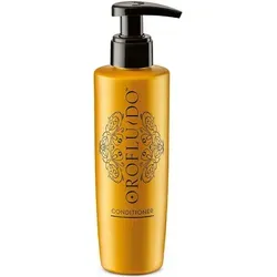 Orofluido Conditioner 200 ml - Pflege für alle Haartypen - Haarspülungen, Pflegt mit Argan-, Erdmandel- und Leinsamenöl für seidig-glänzendes Haar und erleichtert das Entwirren. Angenehmes Amber-Vanille-Aroma für ein sinnliches Pflegeerlebnis.
