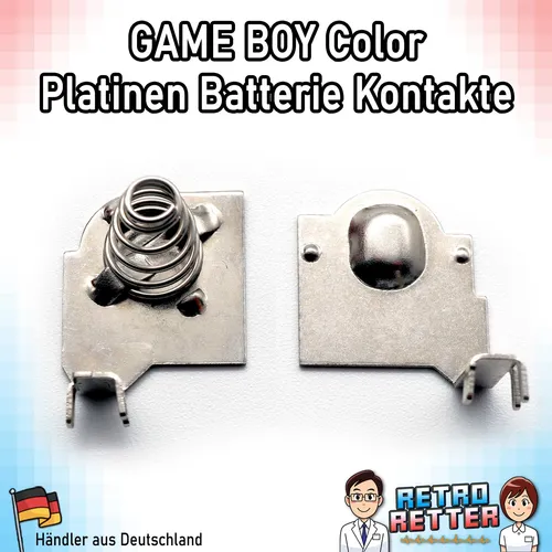 ⚡ Mainboard Kontakte Kontaktfedern Batteriekontakte für Nintendo Game Boy Color