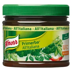 Knorr Mise en place All Italiana - Kräuterpaste für köstliche italienische Gerichte, ideal für schnelle Zubereitung und vollmundigen Geschmack. Perfekt für Saucenliebhaber!