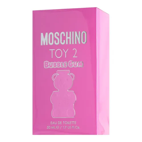 Moschino Toy 2 Bubble Gum Eau de Toilette 50 ml - Damendüfte mit einem einzigartigen, modernen Duftprofil, das kandierte Früchte und Kaugummi vereint – ideal für Duftliebhaber auf der Suche nach etwas Besonderem.