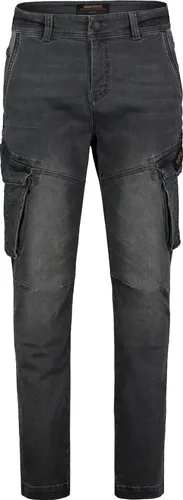 Urban Surface Regular-fit-Jeans mit Cargo-Taschen in Grau (Größe 36) - Robuste Jogger Pants mit praktischen Cargo-Taschen für einen lässigen Look. Hergestellt aus 98% Baumwolle, komfortable Passform und ideal für den Alltag. Pflegeleicht bei 30°C Maschinenwäsche.