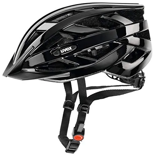 Uvex i-vo SMU Helm in black, Größe 56-60 - Fahrradhelm mit schock-absorbierender EPS-Innenschale und perfekter Anpassung durch Drehrad; ideal für sicheren und komfortablen Fahrspaß.