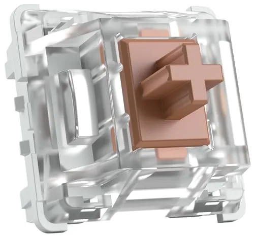 Glorious Gaming 120x Kailh Bronze Mechanical Keyboard Switches - Tastaturen mit Speed-Switch-Design für schnellere Reaktionszeiten, ideal für Gamer. Hot-Swap-fähig und langlebig mit 70 Millionen Anschlägen.