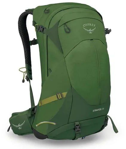 Stratos 34 Rucksack grün, 34 Liter - Ideal für Outdoor-Abenteuer - Rucksack für Wandern und Outdoor-Sport, aus 100% recyceltem Material, umweltfreundlich und mit einem großzügigen Volumen von 34 Litern.