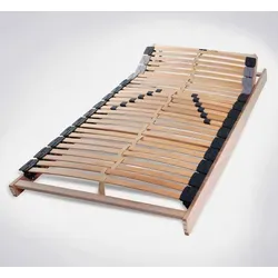 HASENA Lattenrost Flexo K mit Kopfverstellung 100x200 - Der HASENA Flexo K Lattenrost bietet eine individuelle Anpassung durch manuell verstellbares Kopfteil und 28 flexible Federleisten aus Buchenholz. Ideal für alle Matratzentypen und sorgt für optimalen Komfort.