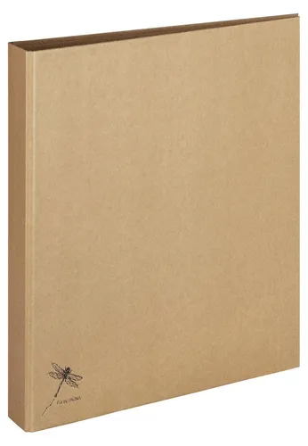 PAGNA Ringbuch 2-Ringe DIN A4 3.8 cm hellbraun