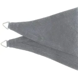 Schneider Sonnensegel Teneriffa, Silbergrau 500 x 360 cm - Sonnenschutz aus hochwertigem HDPE-Gewebe mit 90 % UV-Schutz, reißfest und wasserabstoßend, ideal für Garten und Terrasse.