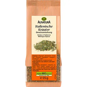 ALNATURA Bio Italienische Kräuter Gewürzmischung, 35,0 g