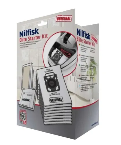 Nilfisk 107407952 Staubsauger Zubehör Starter-Set - Praktisches Zubehörset für Nilfisk Staubsauger, ideal zur Verbesserung der Reinigungseffizienz und Pflege Ihrer Geräte.