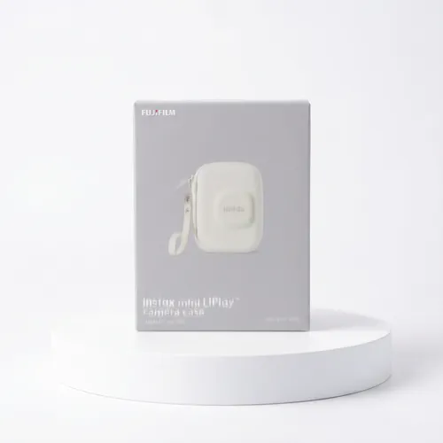 Fujifilm instax mini LiPlay Tasche misty weiss - Taschen & Schutzhüllen, stilvolle und schützende Tasche für Ihre Fujifilm instax mini LiPlay Kamera, ideal für unterwegs.
