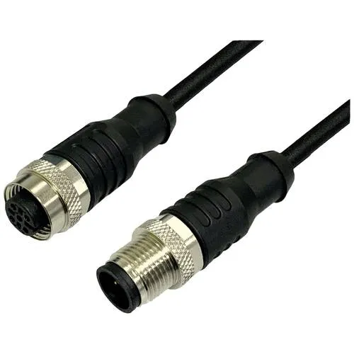 BKL Electronic 2702041 Sensor-Aktor-Verlängerungsleitung M12 Stecker gerade auf Kupplung gerade 5 m Polzahl Sensoren: 4.5 1 St.