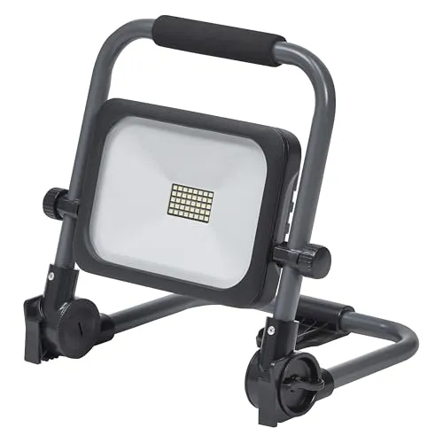 Osram VAL BAT LED-Worklight 20W, tragbar, USB Power Bank - Tragbarer LED-Arbeitsscheinwerfer mit 2000lm und kaltweißem Licht (6500K). Ideal für Handwerk und Bau, dank USB-Ladefunktion und IP54-Schutzklasse für innen und außen.