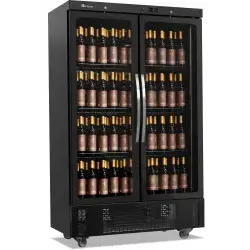 Weinkühlschrank CV 800 CS PV mit Glastür - Weinkühlschrank mit 765 Liter Fassungsvermögen, 4 verstellbaren Rosten und digitalem Thermostat. Ideal zur perfekten Lagerung von bis zu 280 Flaschen.