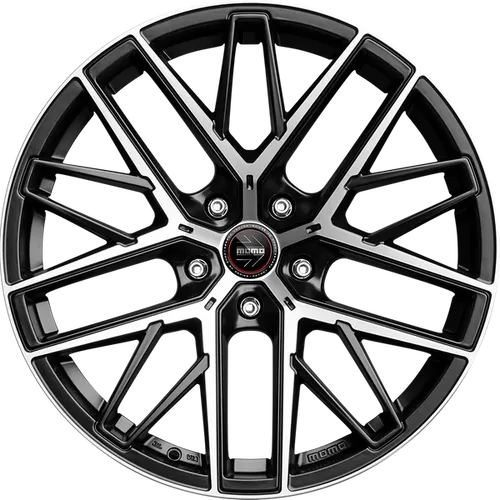 Diewe RFX01 Alufelgen 21 Zoll - Schwarz Matt Polish - Felgen 10x21 ET38, einteiliges Gussrad für hohe Traglast von 900 kg, ideal für sportliche Fahrzeuge.