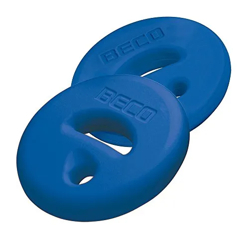 Beco Unisex AquaDisc SZ – Erwachsene, Marine, Einheitsgröße - Aqua-Fitnessgerät für effektives Oberkörpertraining und Kardiovaskuläre Fitness, mit weichem Schaum und ergonomischen Griffen für optimalen Halt.