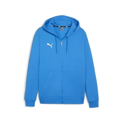 PUMA Herren Teamgoal Casuals Hooded Jacket Sweat - Ignite Blue-puma White, XL EU - Sweatshirts mit hoher Bewegungsfreiheit, ideal für Sport und Freizeit, atmungsaktiv für optimalen Komfort.