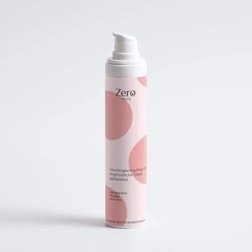 Zero Skin - Feuchtigkeitspflege für empfindliche Haut, parfümfrei - 50 ml - Hochwertige Feuchtigkeitspflege für empfindliche Haut. Die parfümfreie Creme zieht schnell ein und bietet intensive Hydratation. Vegan und nachhaltig verpackt – für dich und die Umwelt.